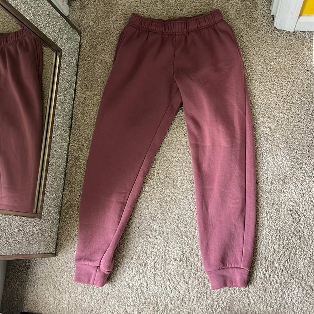 pink sweat pants